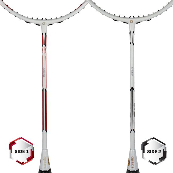 APACS Badminton DUAL 100 - WHITE - Image 5
