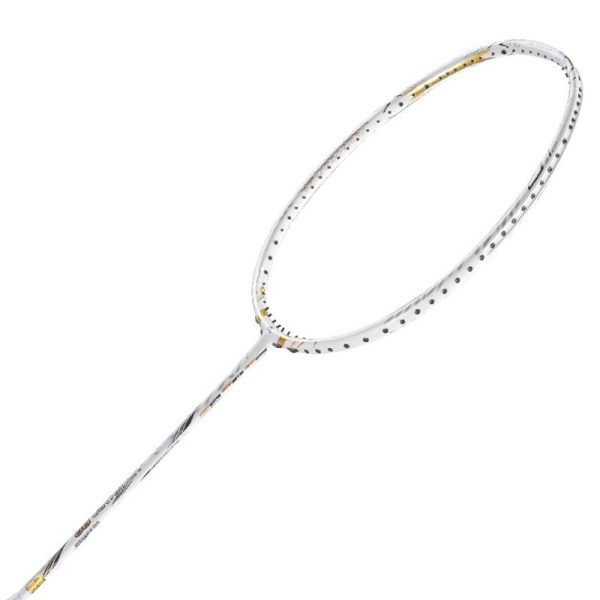 APACS Badminton Racket STRENGTH 10 - WHITE MATT - Image 3