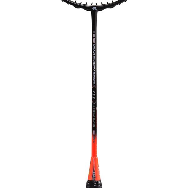 APACS Badminton NANO FUSION SPEED 722 - BLACK ORANGE MATT - Image 2